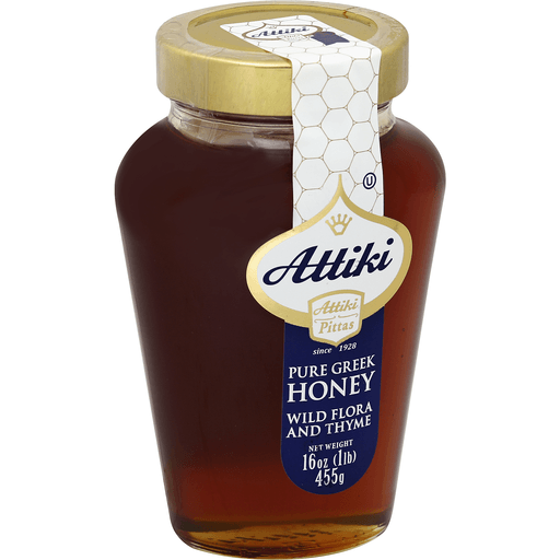 Attiki Greek Honey Wild Flora & Thyme  (455 g)