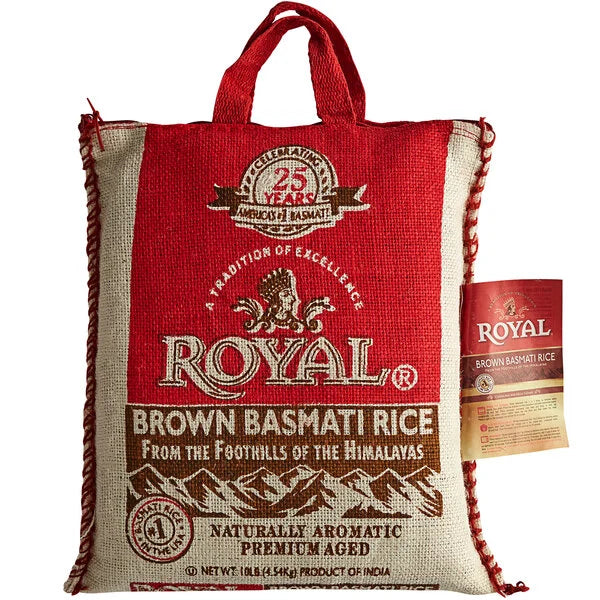 Royal Brown Basmati Rice (10 lb)