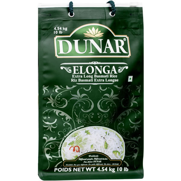 Dunar Extra Long Basmati Rice (10 lb)