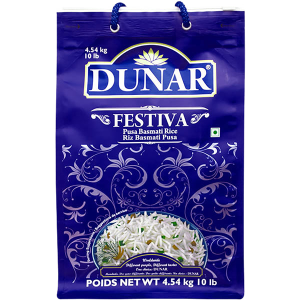 Dunar Festiva Basmati Rice (10 lb)