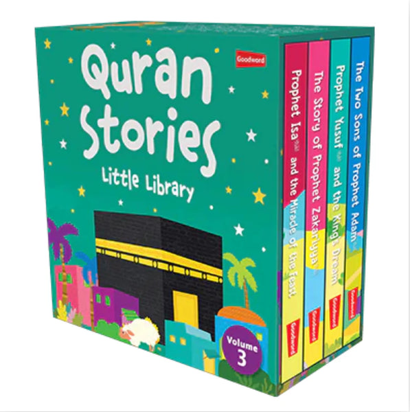 Quran Stories - Little Library Vol.3 4 Board Books Set