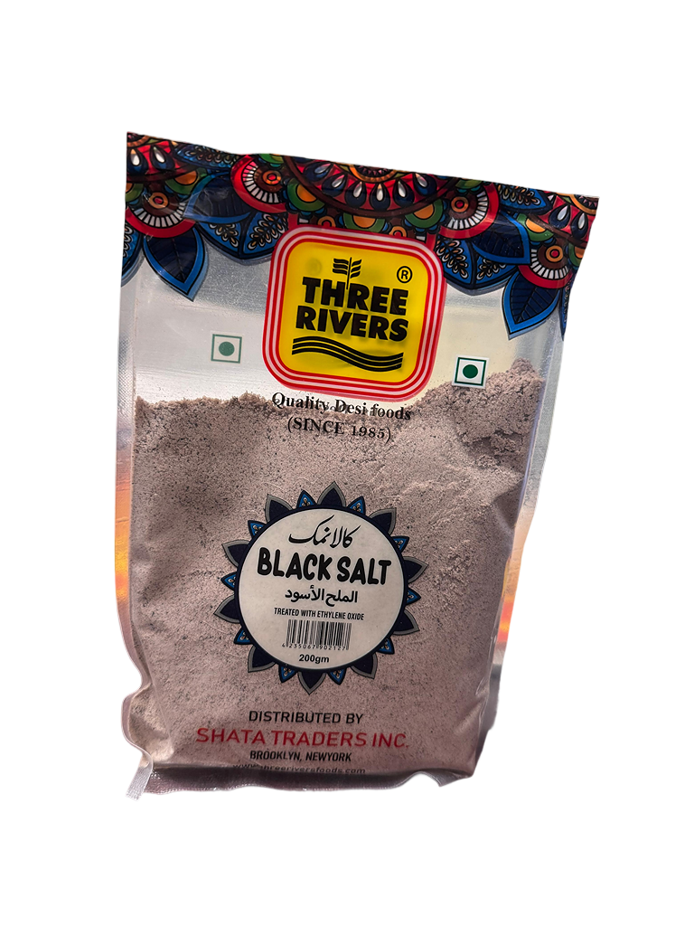Three Rivers Black Salt (200 g)