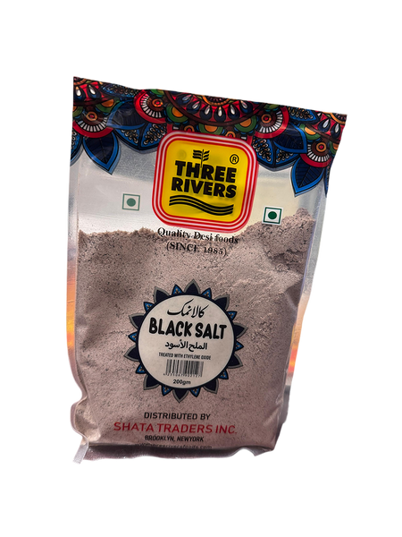 Three Rivers Black Salt (200 g)