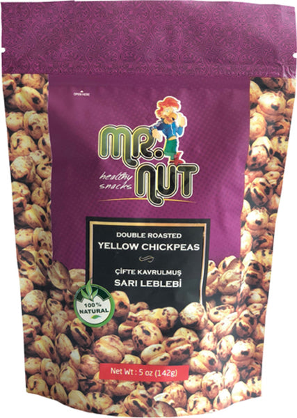 Mr. Nut Double Roasted Yellow Chickpeas 5 oz (Institutional Order)