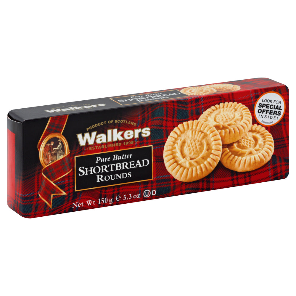 Walkers Shortbread Rounds 150 g (Institutional Order)