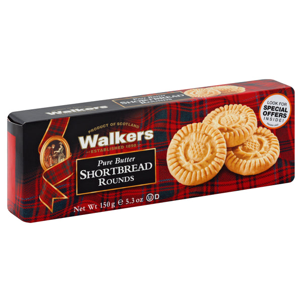 Walkers Shortbread Rounds 150 g (Institutional Order)
