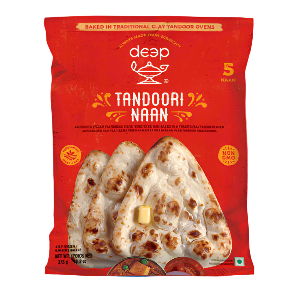 Deep Tandoori Naan – 5 Pieces
