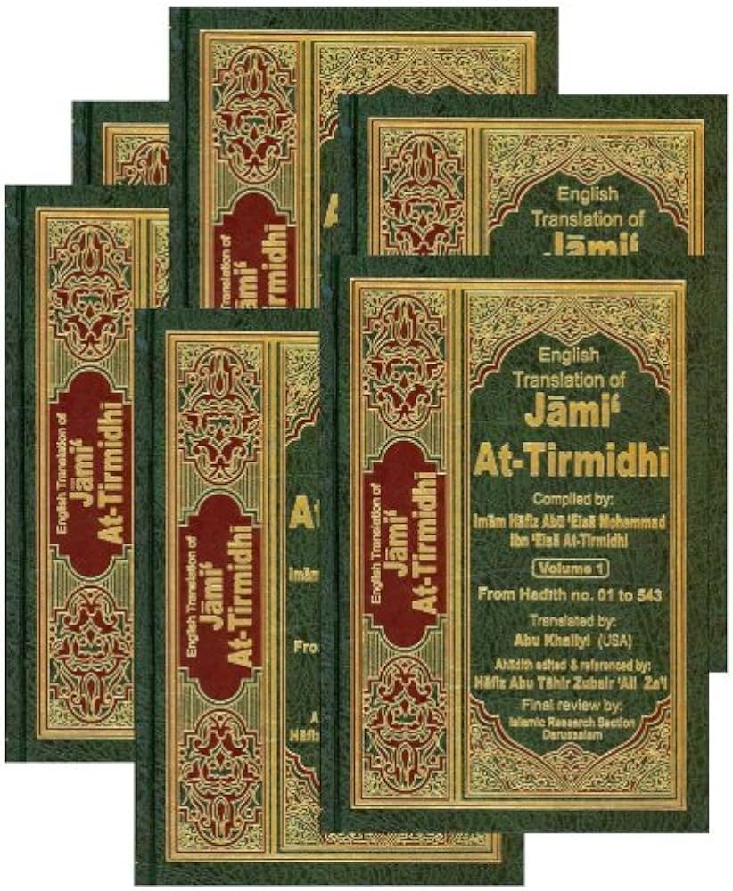 Sunan Jaame At Tirmidhi 6 Volume Set