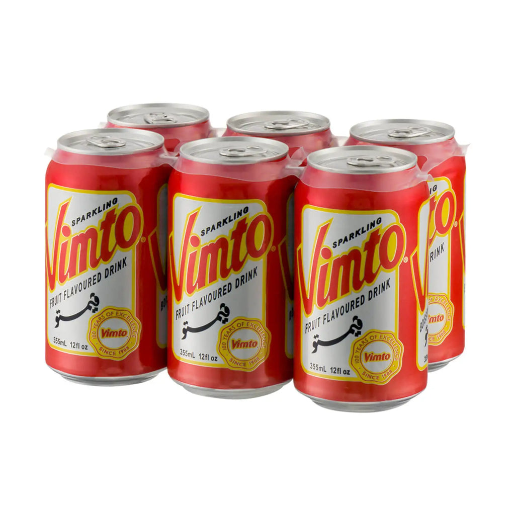 Vimto Sparkling Fruit Drink (6 cans x 330 ml)
