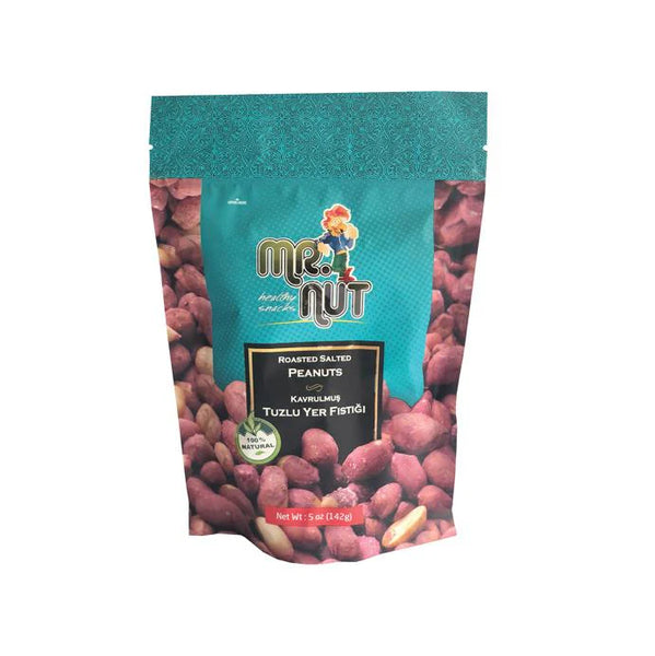 Mr. Nut Roasted Salted Peanuts 5 oz (Institutional Order)