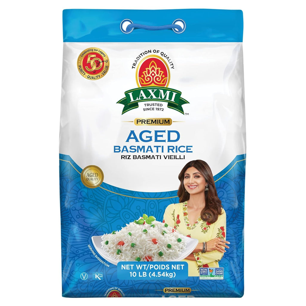 Laxmi Premium Aged Basmati Rice 10 lb