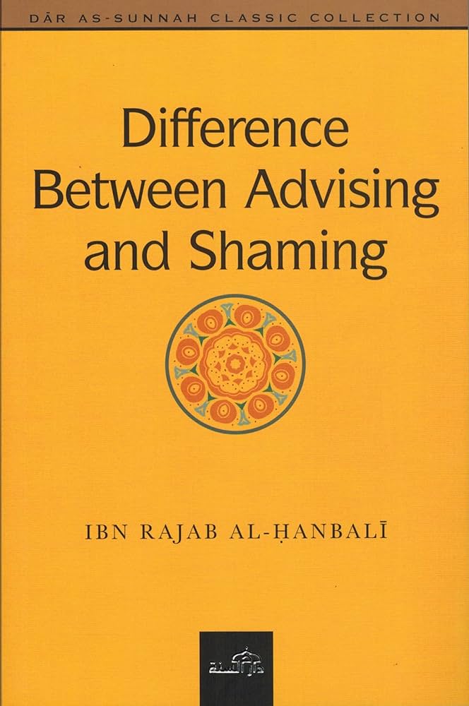 Difference Between Advising and Shaming