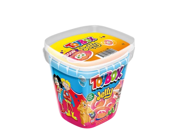 Toybox Cup Gummies Blackberry 170 g (Institutional Order)