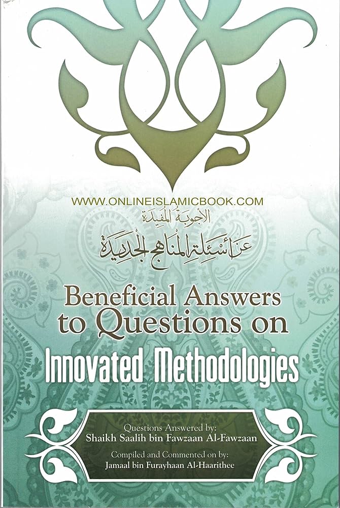 Beneficial Answers to Questions on Innovated Methodologies