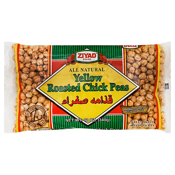 Ziyad Yellow Roasted Chickpeas (12 oz) – HalalcoStore