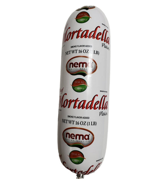 Nema Beef Mortadella Plain (1 lb)