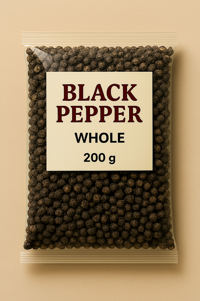 Black Pepper Whole (200 g)