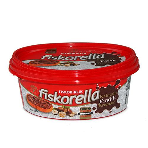 Fiskobirlik Fiskorella Hazelnut Spread 400 g (Institutional Order)