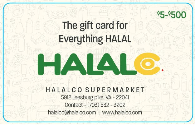 HalalCo Gift Card – HalalcoStore