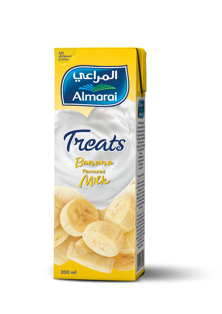 Almarai Banana Flavored Milk (200 ml) (27 pack)