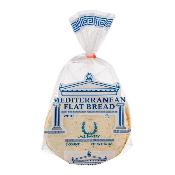 Middle East Bakery Mediterranean Flat Bread White (16 oz)