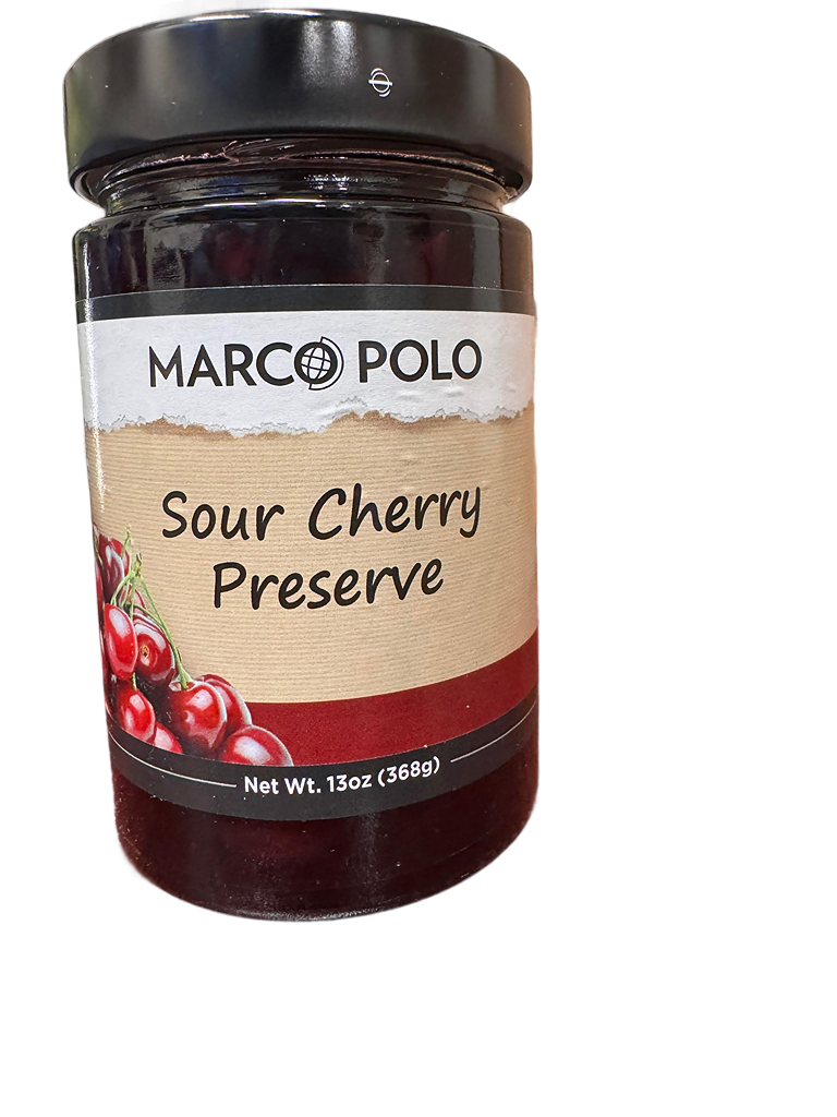 Marco Polo Sour Cherry Preserve (13 oz) HalalcoStore