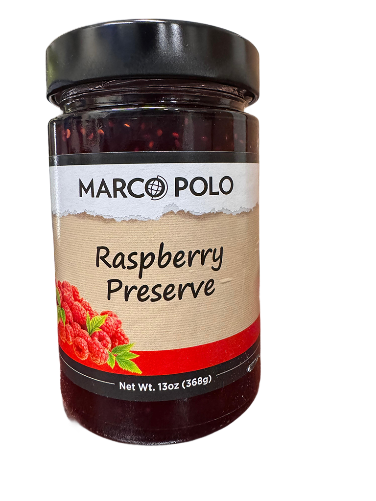 Marco Polo Raspberry Preserve (13 oz)
