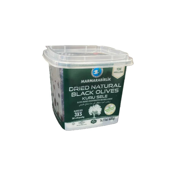 Marmarabirlik Dried Natural Black Olives 3XS (400 g)