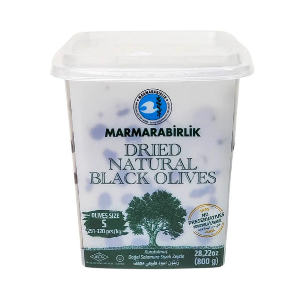 Marmarabirlik Dried Natural Black Olives S (800 g)