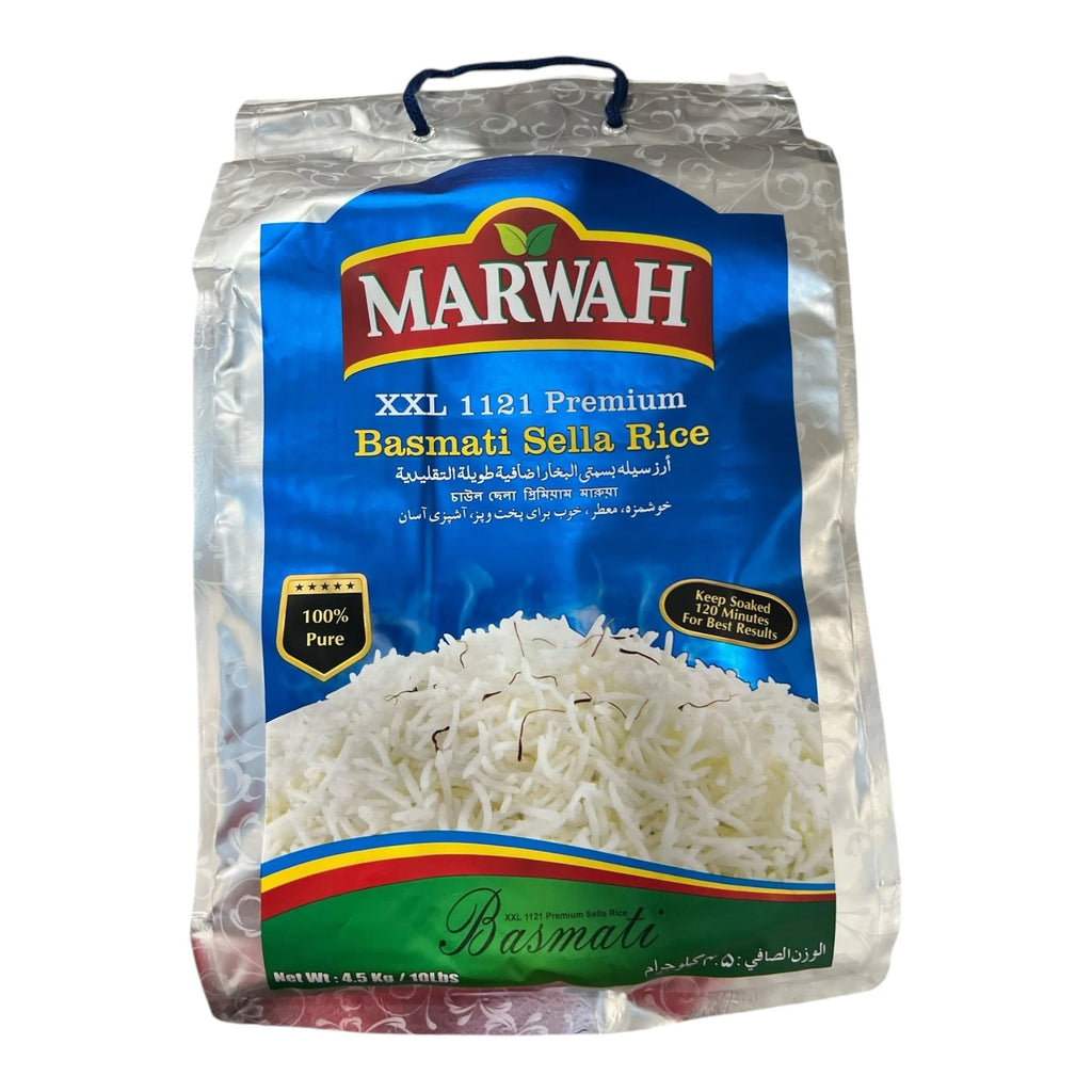 Marwah Basmati Sella Rice (10 lb)