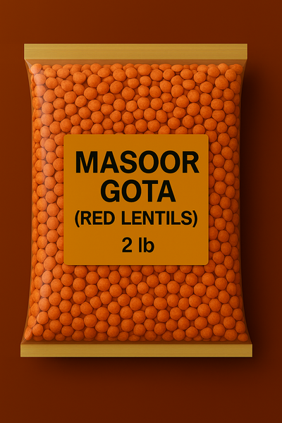 Masoor Gota (2 lb)
