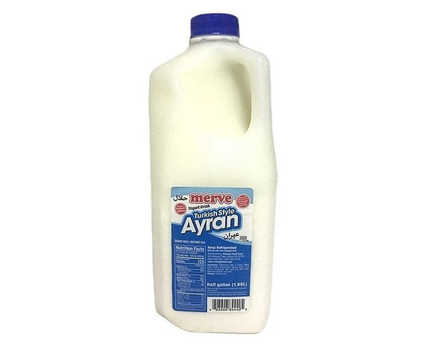 Merve Ayran Turkish Style Yogurt Drink (0.5 Gal)