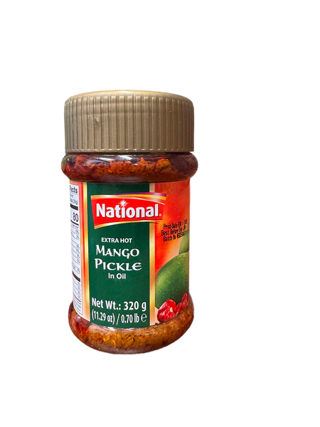 National Extra Hot Mango Pickle (11.29 Oz)