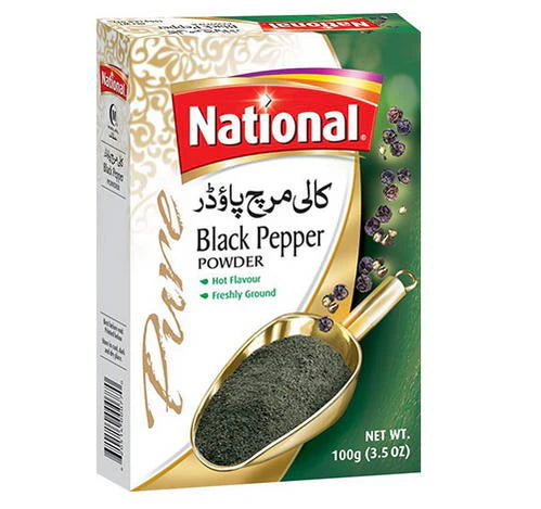 National Black Pepper Powder (100 g)
