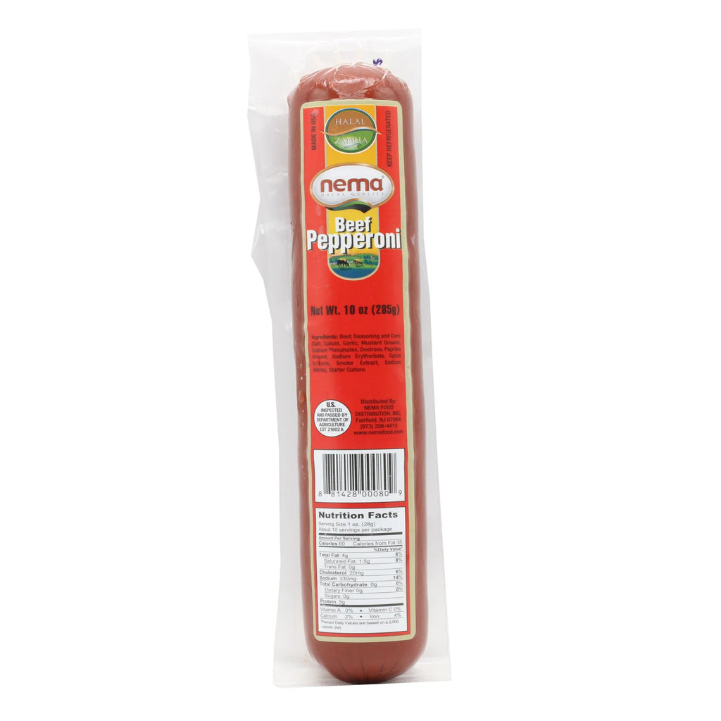 Nema Beef Pepperoni (1 lb)