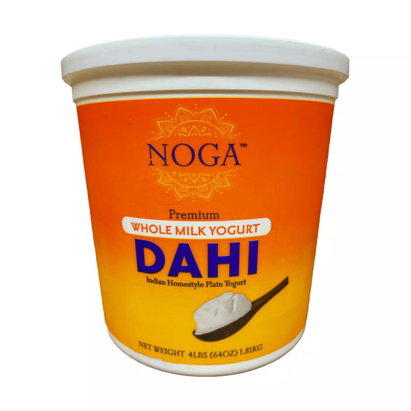 Noga Premium Whole Milk Yogurt Dahi 4 Lbs