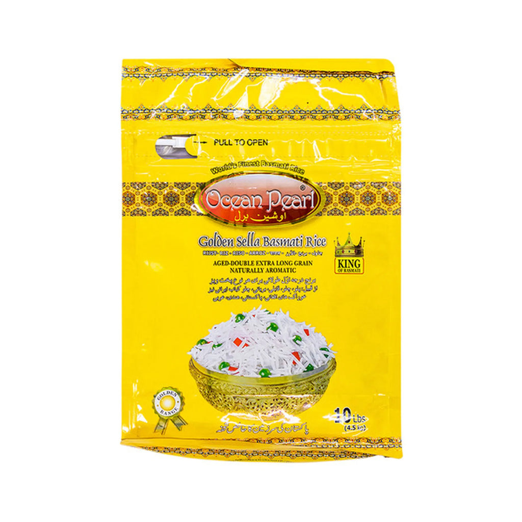 Ocean Pearl Golden Sella Basmati Rice (10 lb)