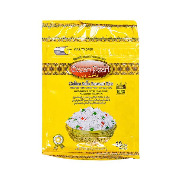Ocean Pearl Golden Sella Basmati Rice (10 lb)