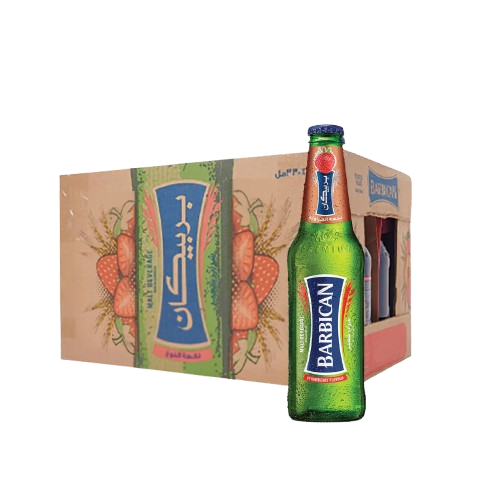 Barbican Strawberry Flavor Case (24 x 330 ml) ⚠️ Glass bottles ⚠️ (See description for more details)