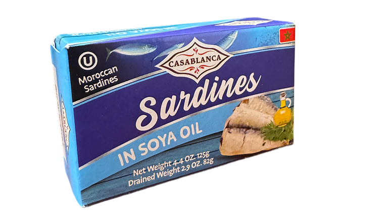 Casablanca Sardines in Soya Oil (125 g) HalalcoStore