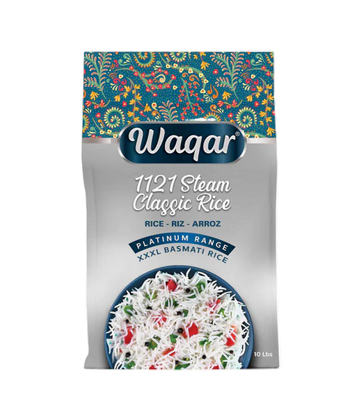 Waqar XXXL Basmati Rice (10 lb)