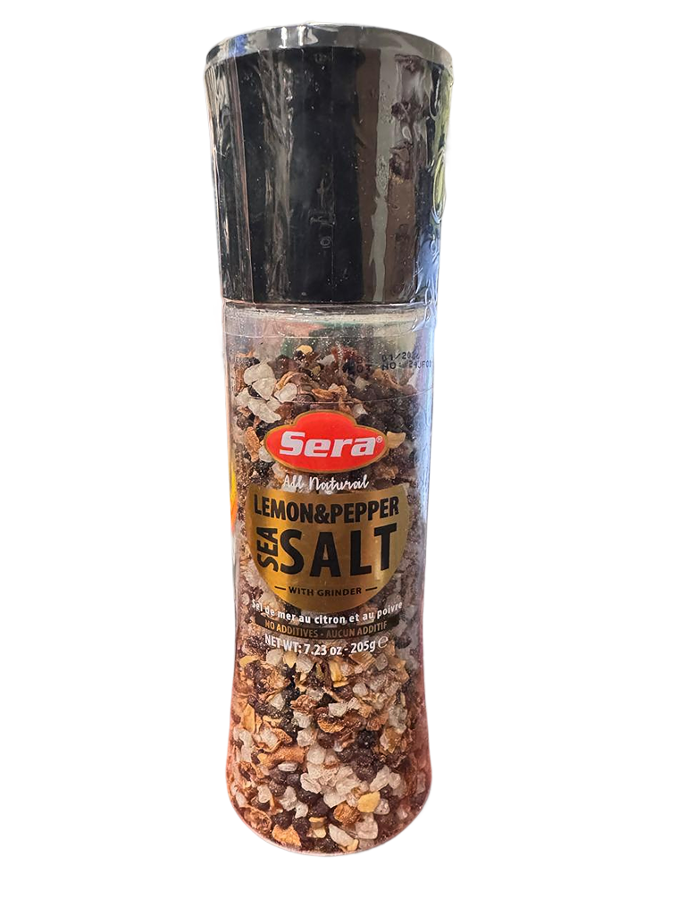 Sera Lemon & Pepper Sea Salt (205 g)