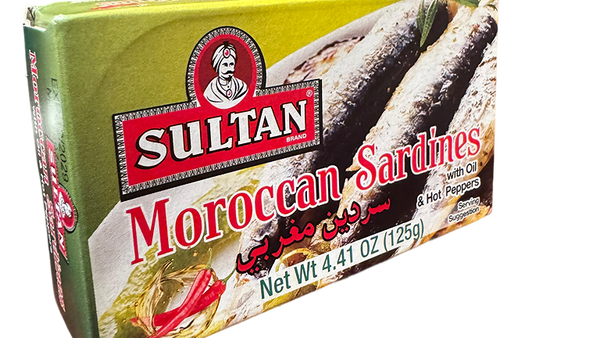 Sultan Sardines Skinless & Boneless in Olive Oil (125 g)