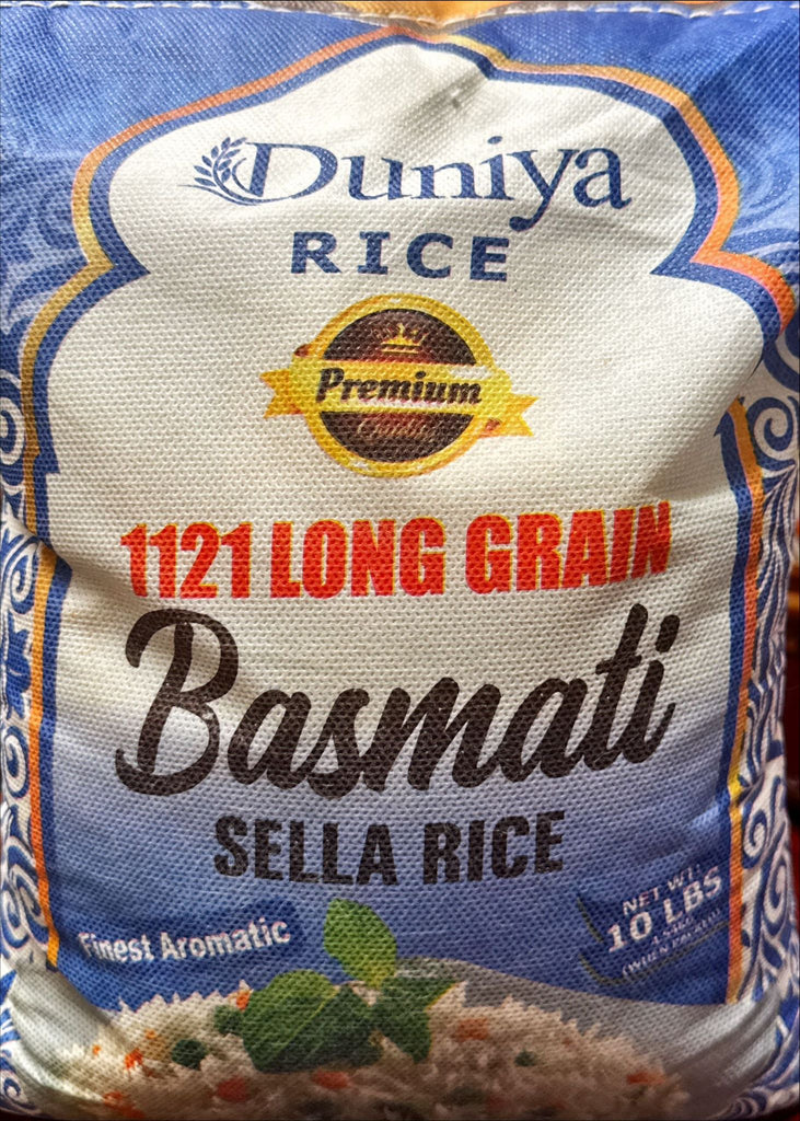 Duniya Sella Basmati Rice 10 lb