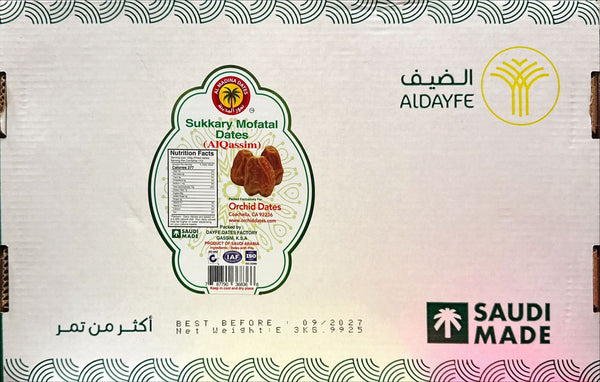 Al Madina Sukkary Mofatal Dates 3 kg