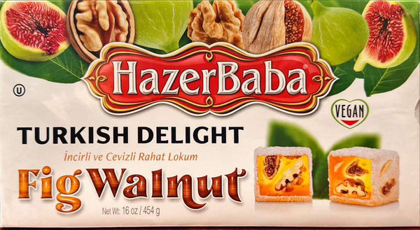 Hazer Baba Turkish Delight Fig Walnut (16 oz)