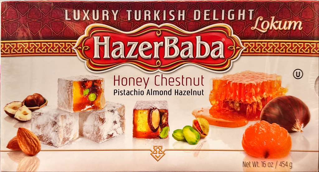Hazer Baba Honey Chestnut Pistachio Almond Hazelnut (16 oz)