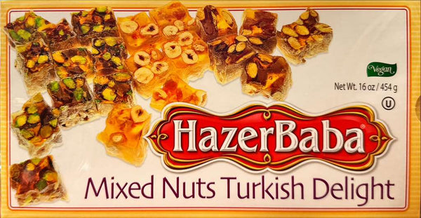 Hazer Baba Turkish Delight Mixed Nuts (16 oz)