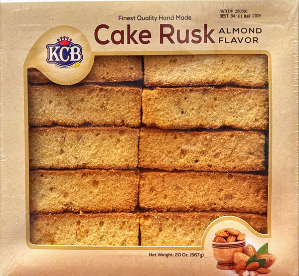 KCB Almond Cake Rusk (20 oz)
