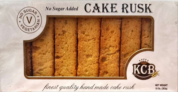 KCB Cake Rusk No Sugar (8 oz)